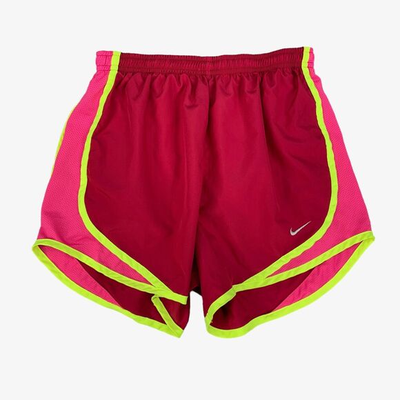 Nike Short Women XS Extra Small Multi Dri Fit Tempo Running Brief Lined Athletic - Picture 1 of 12